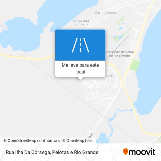 Rua Ilha Da Córsega mapa