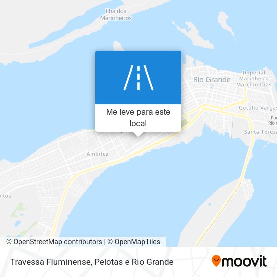 Travessa Fluminense mapa