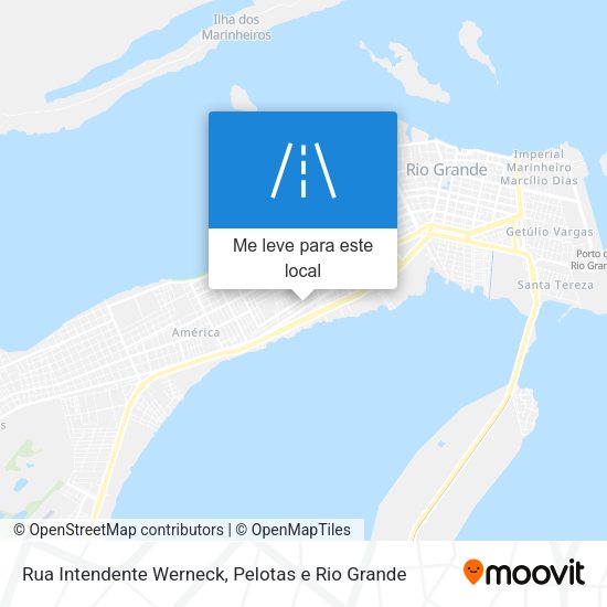 Rua Intendente Werneck mapa