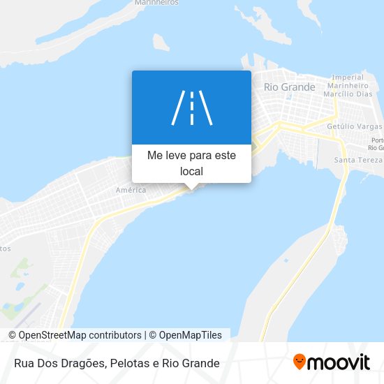 Rua Dos Dragões mapa