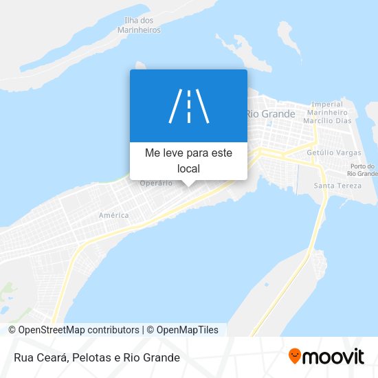 Rua Ceará mapa