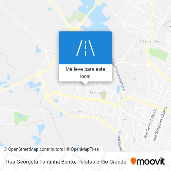 Rua Georgeta Fontinha Bento mapa