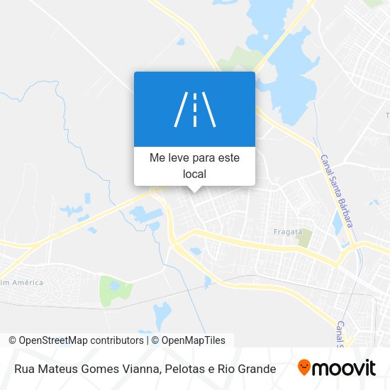Rua Mateus Gomes Vianna mapa