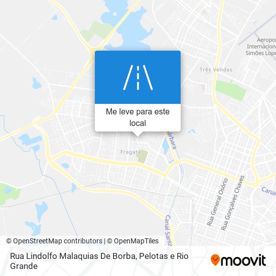 Rua Lindolfo Malaquias De Borba mapa