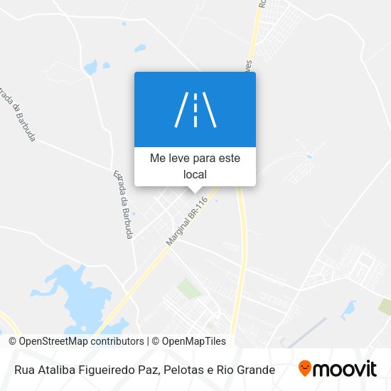 Rua Ataliba Figueiredo Paz mapa