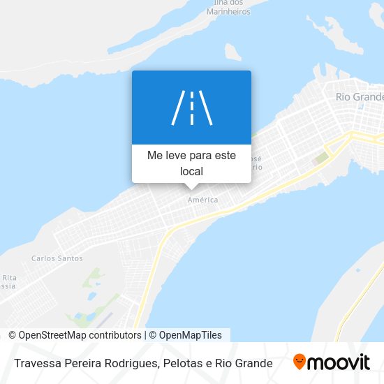 Travessa Pereira Rodrigues mapa