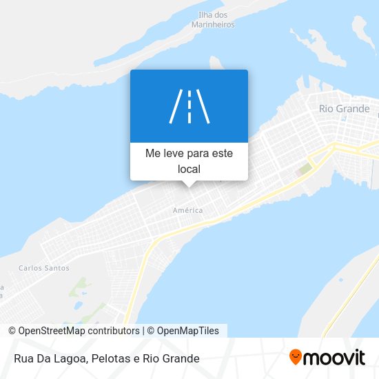 Rua Da Lagoa mapa