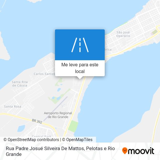 Rua Padre Josué Silveira De Mattos mapa