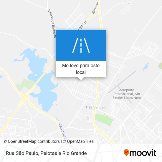 Rua São Paulo mapa