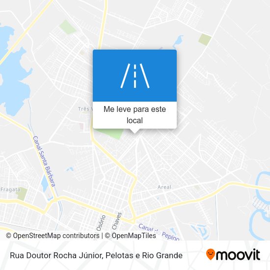 Rua Doutor Rocha Júnior mapa