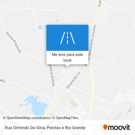 Rua Ormindo Da Silva mapa