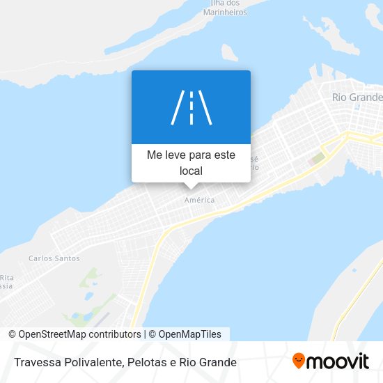 Travessa Polivalente mapa