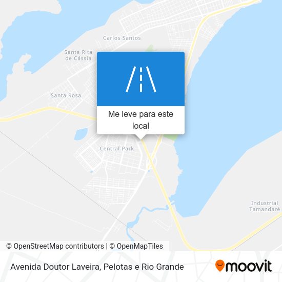 Avenida Doutor Laveira mapa