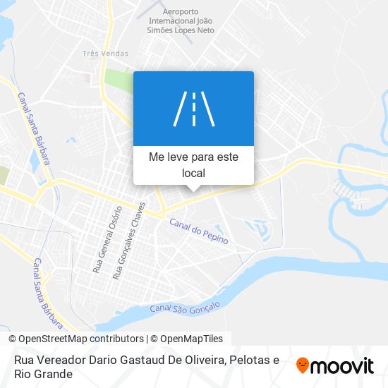 Rua Vereador Dario Gastaud De Oliveira mapa
