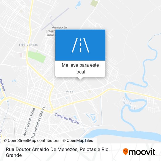 Rua Doutor Arnaldo De Menezes mapa