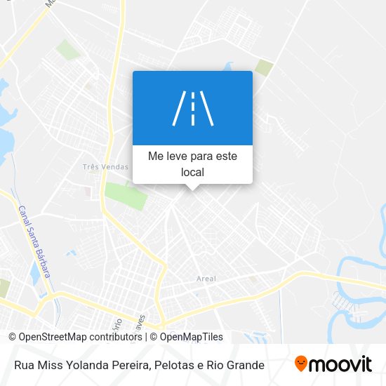 Rua Miss Yolanda Pereira mapa