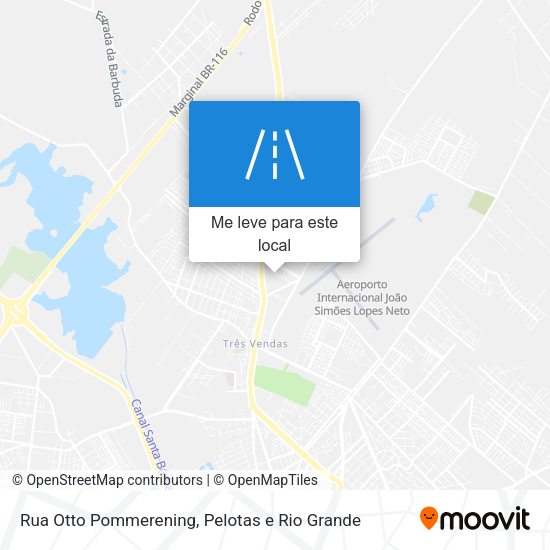 Rua Otto Pommerening mapa