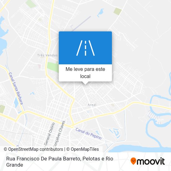 Rua Francisco De Paula Barreto mapa