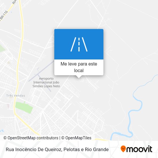 Rua Inocêncio De Queiroz mapa