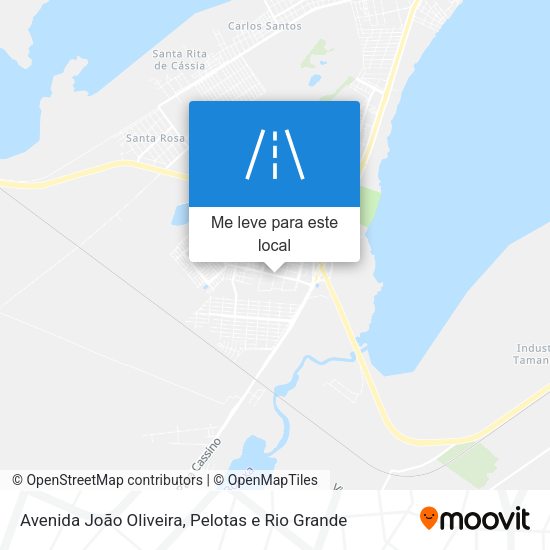 Avenida João Oliveira mapa