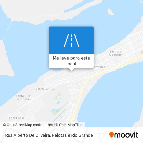 Rua Alberto De Oliveira mapa