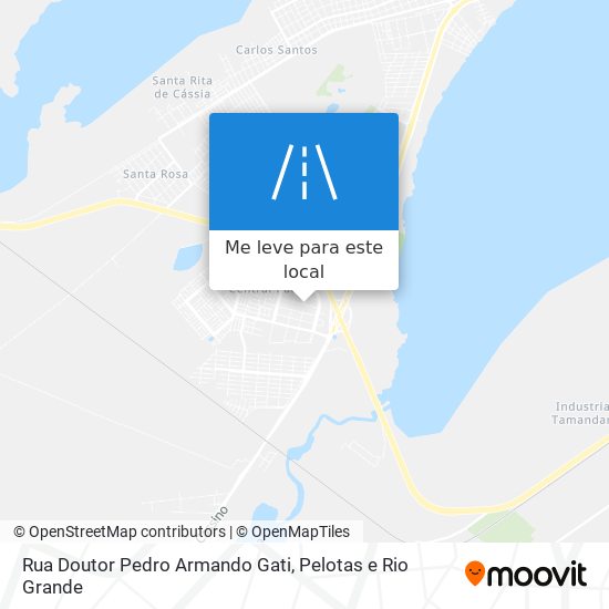 Rua Doutor Pedro Armando Gati mapa