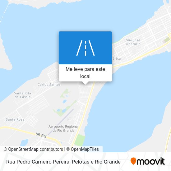 Rua Pedro Carneiro Pereira mapa