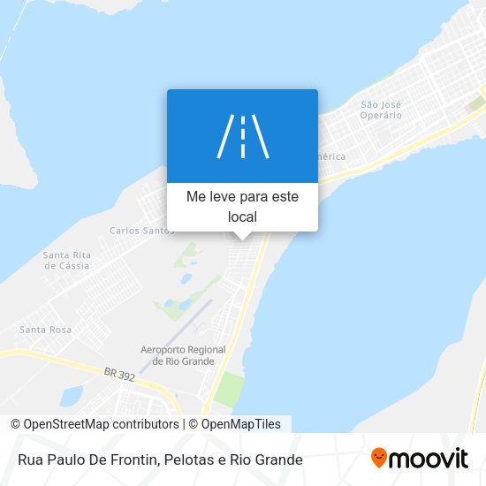 Rua Paulo De Frontin mapa
