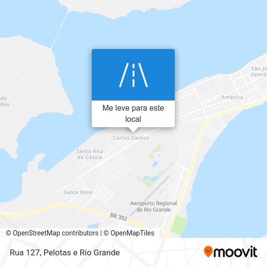 Rua 127 mapa