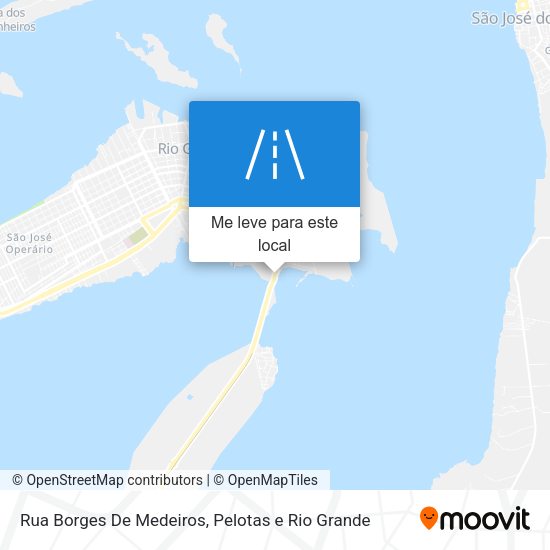 Rua Borges De Medeiros mapa
