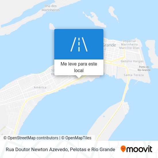 Rua Doutor Newton Azevedo mapa
