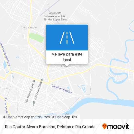 Rua Doutor Alvaro Barcelos mapa