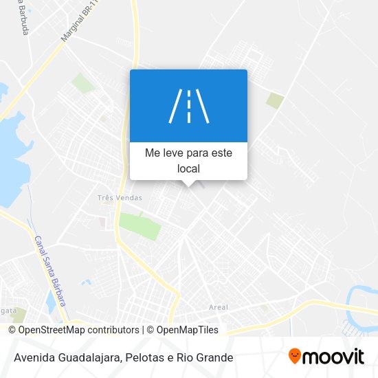 Avenida Guadalajara mapa