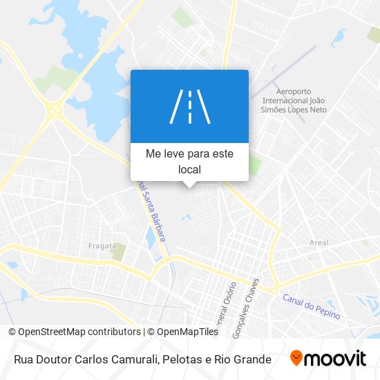 Rua Doutor Carlos Camurali mapa