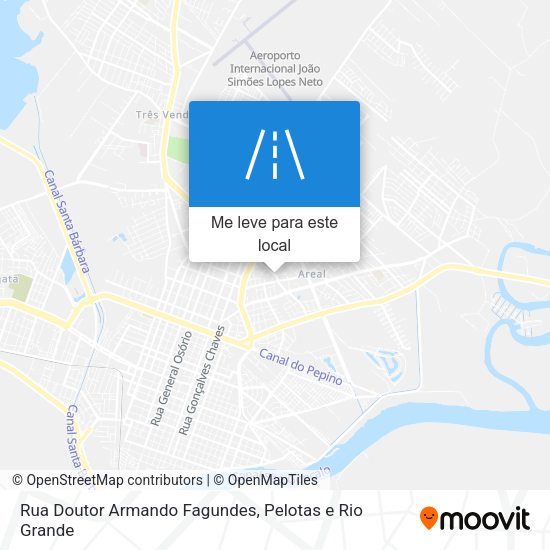 Rua Doutor Armando Fagundes mapa