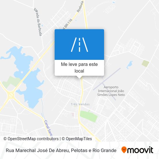 Rua Marechal José De Abreu mapa