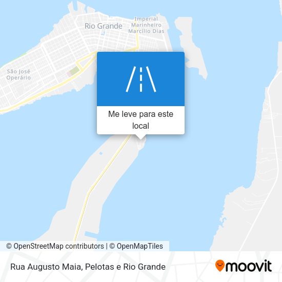 Rua Augusto Maia mapa
