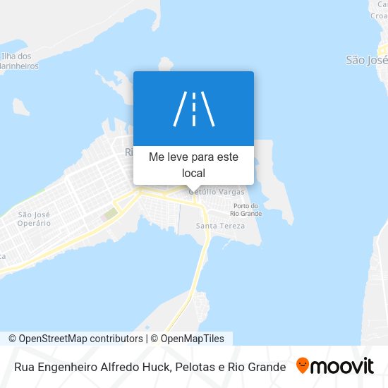 Rua Engenheiro Alfredo Huck mapa