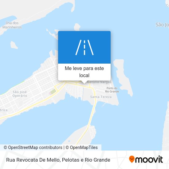 Rua Revocata De Mello mapa