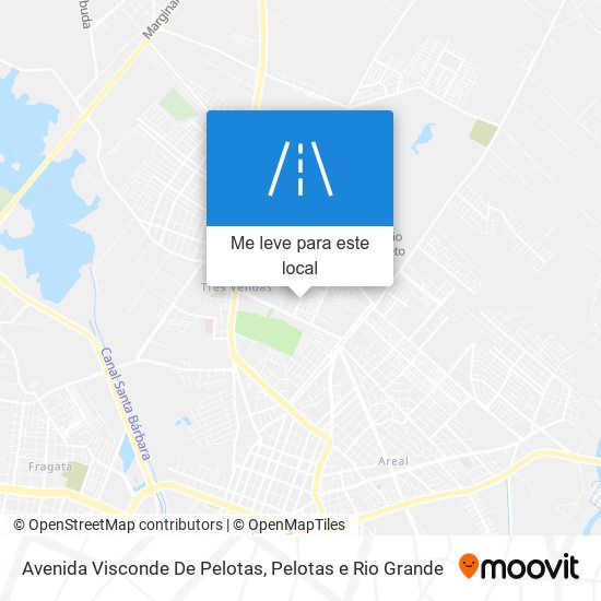 Avenida Visconde De Pelotas mapa