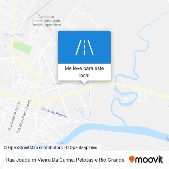 Rua Joaquim Vieira Da Cunha mapa