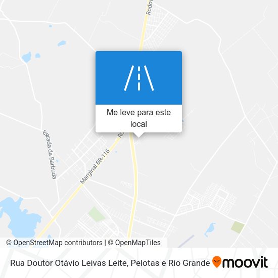 Rua Doutor Otávio Leivas Leite mapa