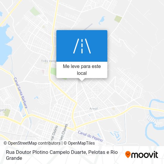 Rua Doutor Plotino Campelo Duarte mapa