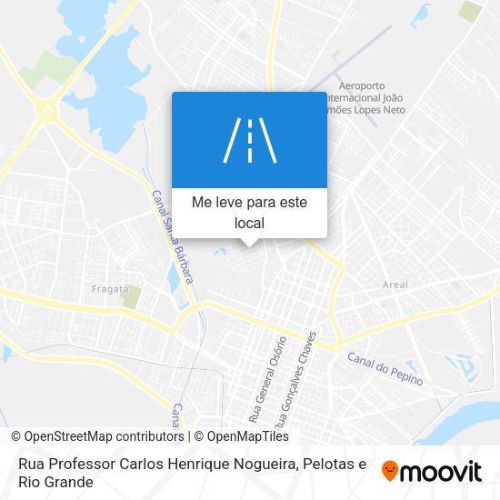 Rua Professor Carlos Henrique Nogueira mapa