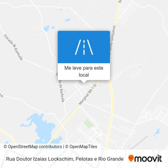 Rua Doutor Izaias Lockschim mapa