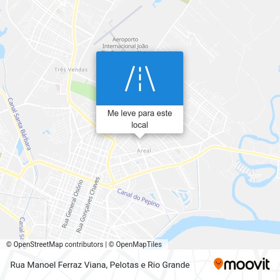 Rua Manoel Ferraz Viana mapa