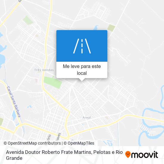 Avenida Doutor Roberto Frate Martins mapa