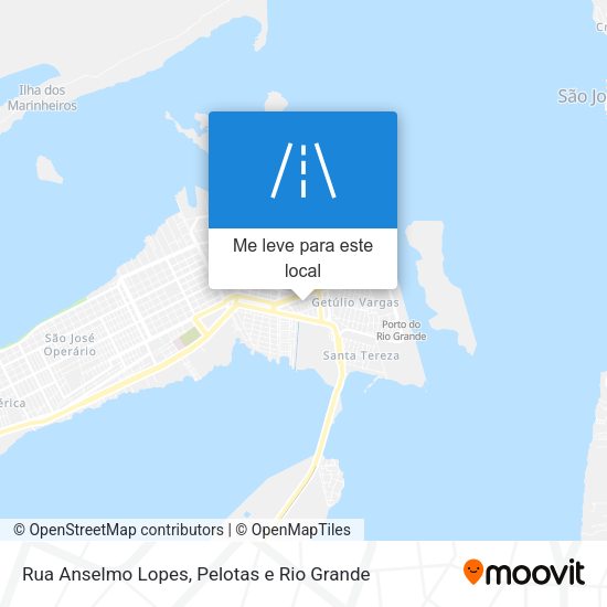 Rua Anselmo Lopes mapa