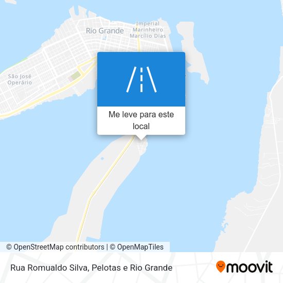 Rua Romualdo Silva mapa