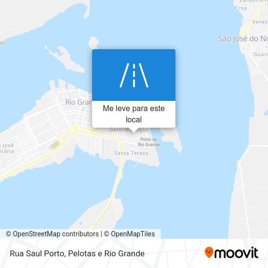 Rua Saul Porto mapa